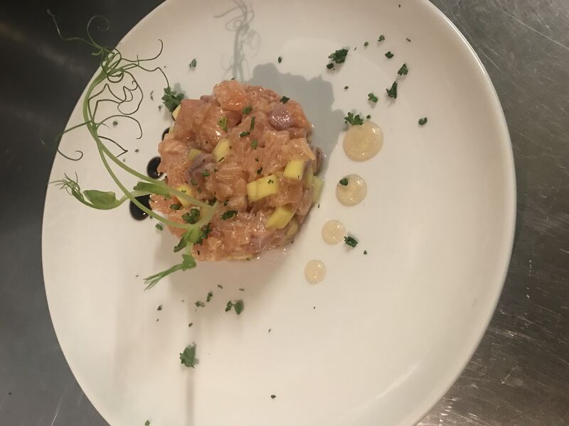 Tartare de Truite et Mangue 