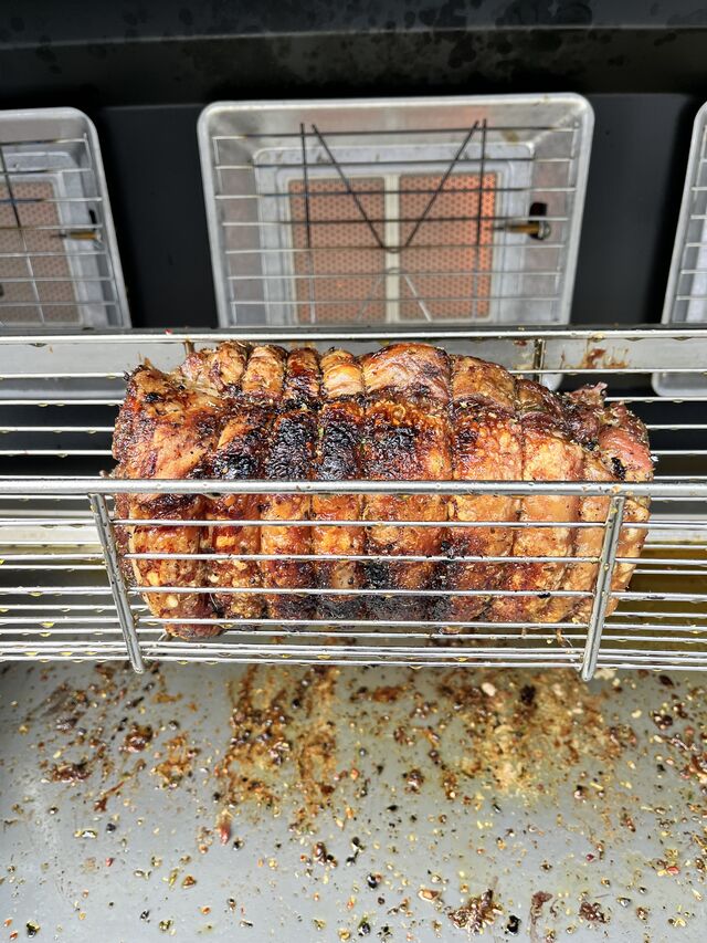 Poitrine de porc roulée