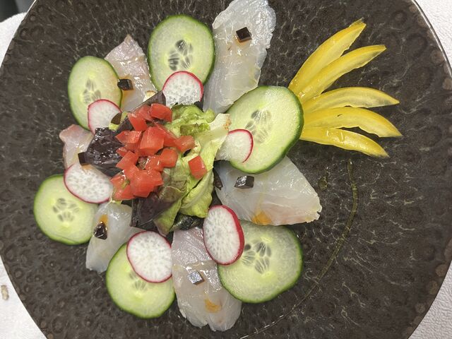 Gravlax de dorade royale