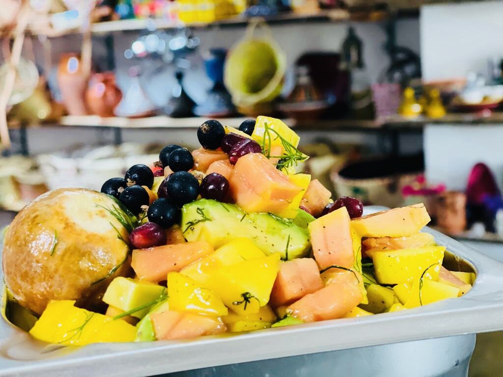 Avocdo Mango Salat