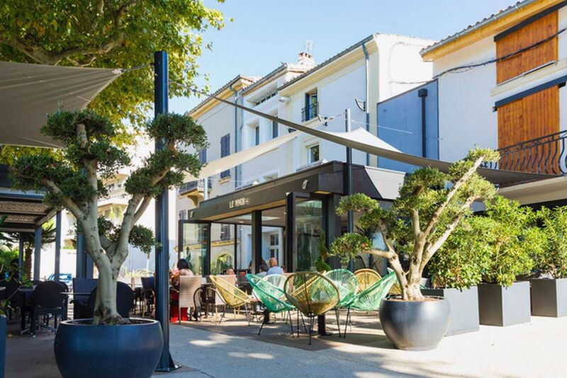 Terrasse du restaurant le Nice