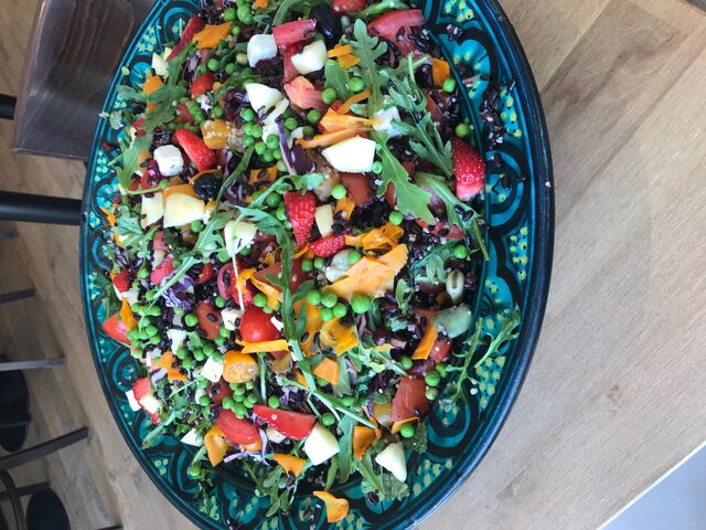 Salade sucré/salé de saison.