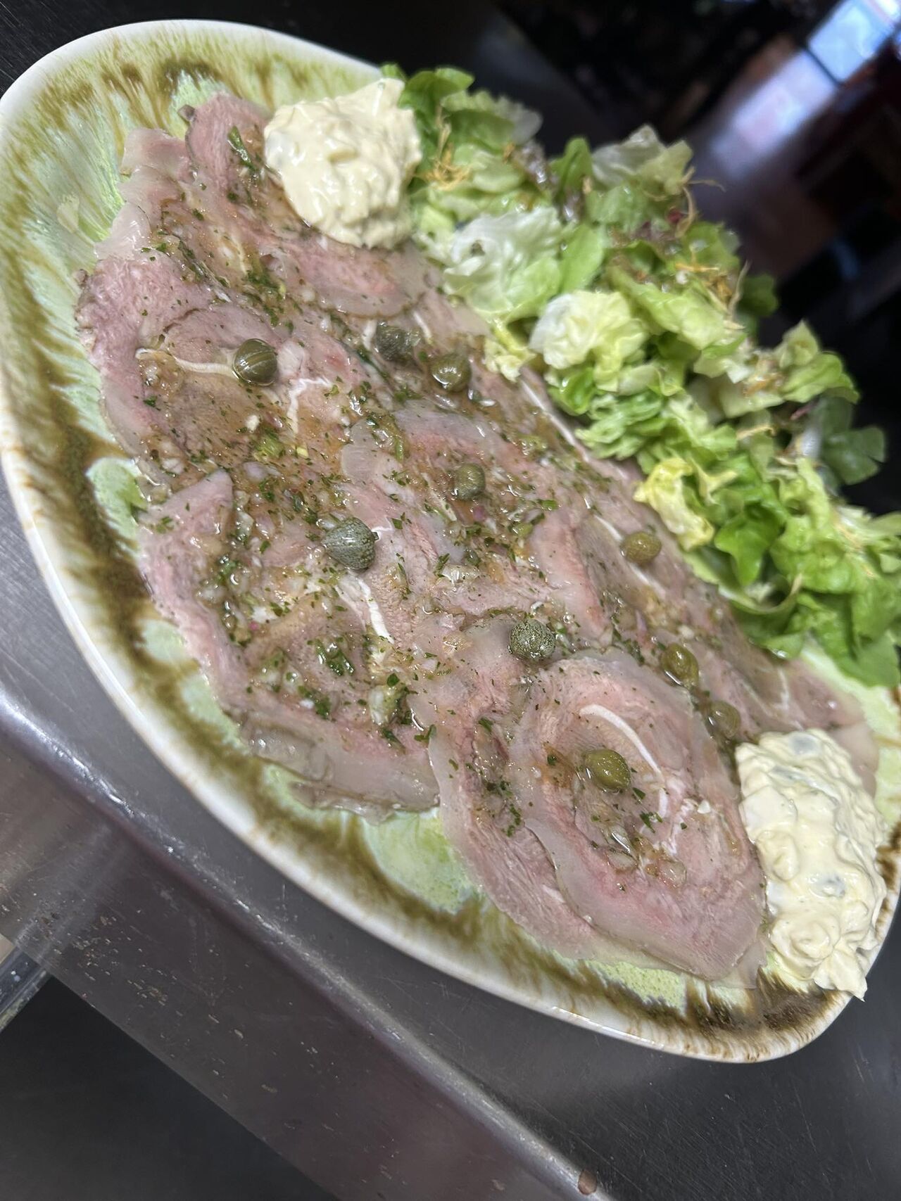 CARPACCIO DE TETE DE VEAU