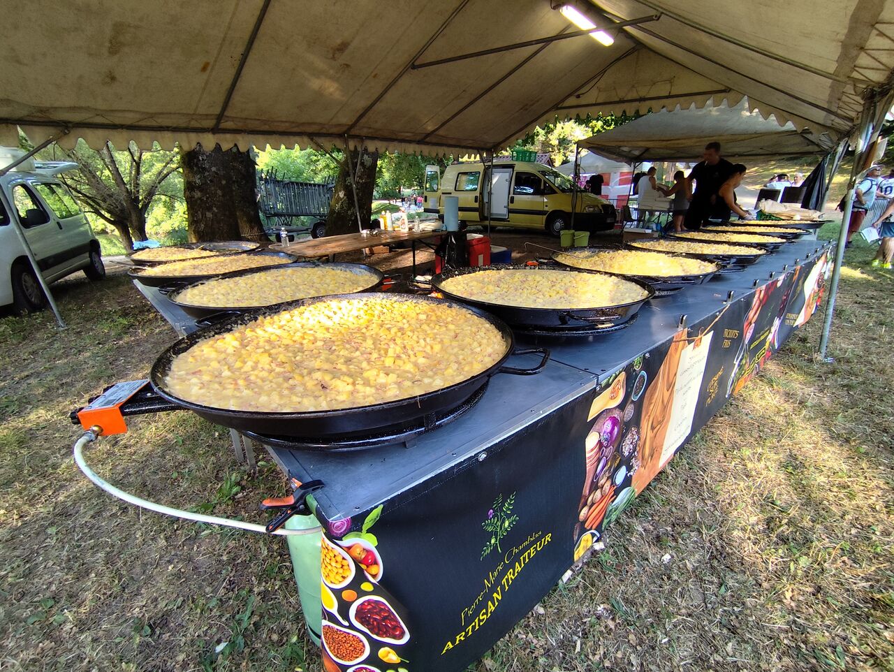 Tartiflette pour 500 personnes à Detrier 2025