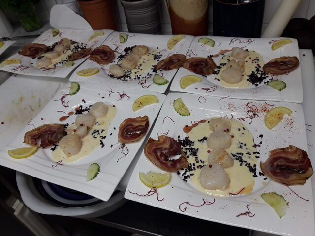 Noix de Saint jacques rectte de Inaki Aizpitarte