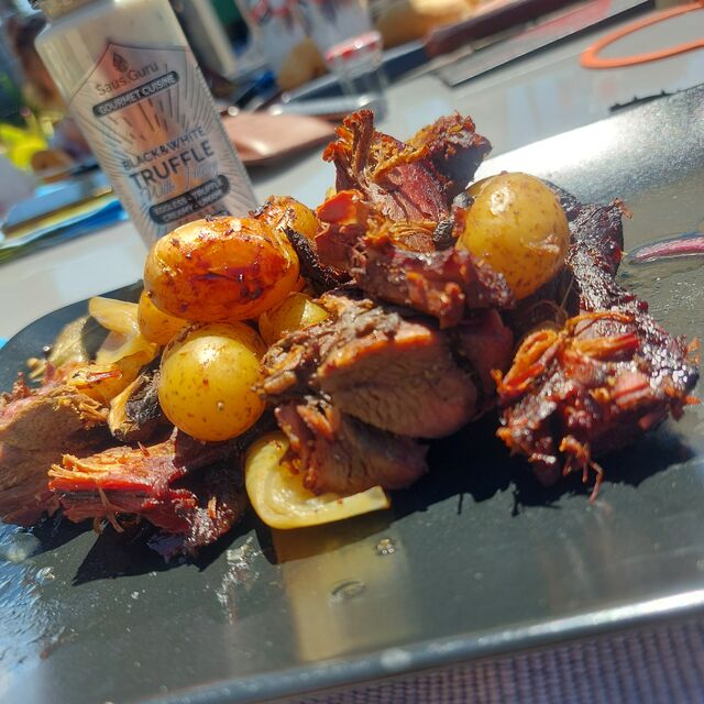 Epaule de Cerf au BBQ