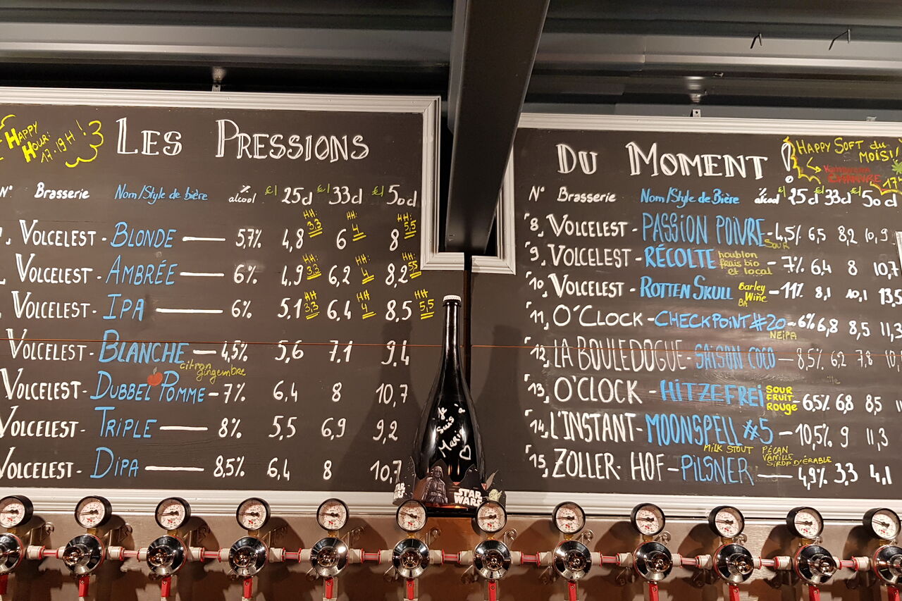 15 Bières à la pression!