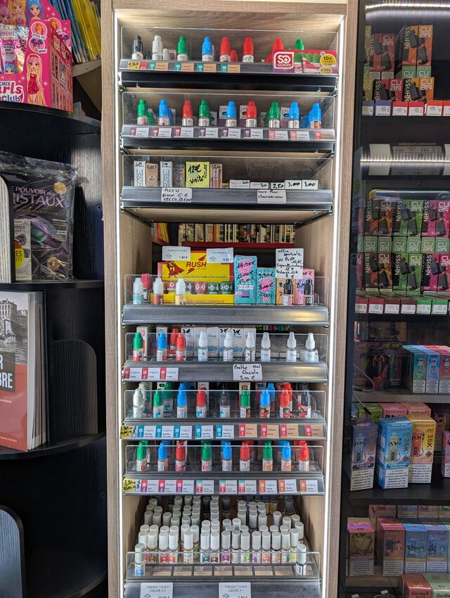 Poppers & E-liquides