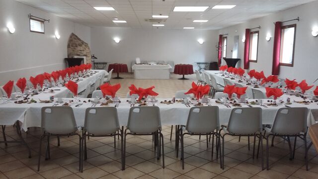 La salle de réception