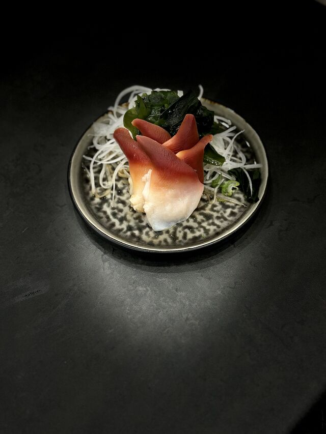 Sashimi Hakigai(Vongole Artiche)