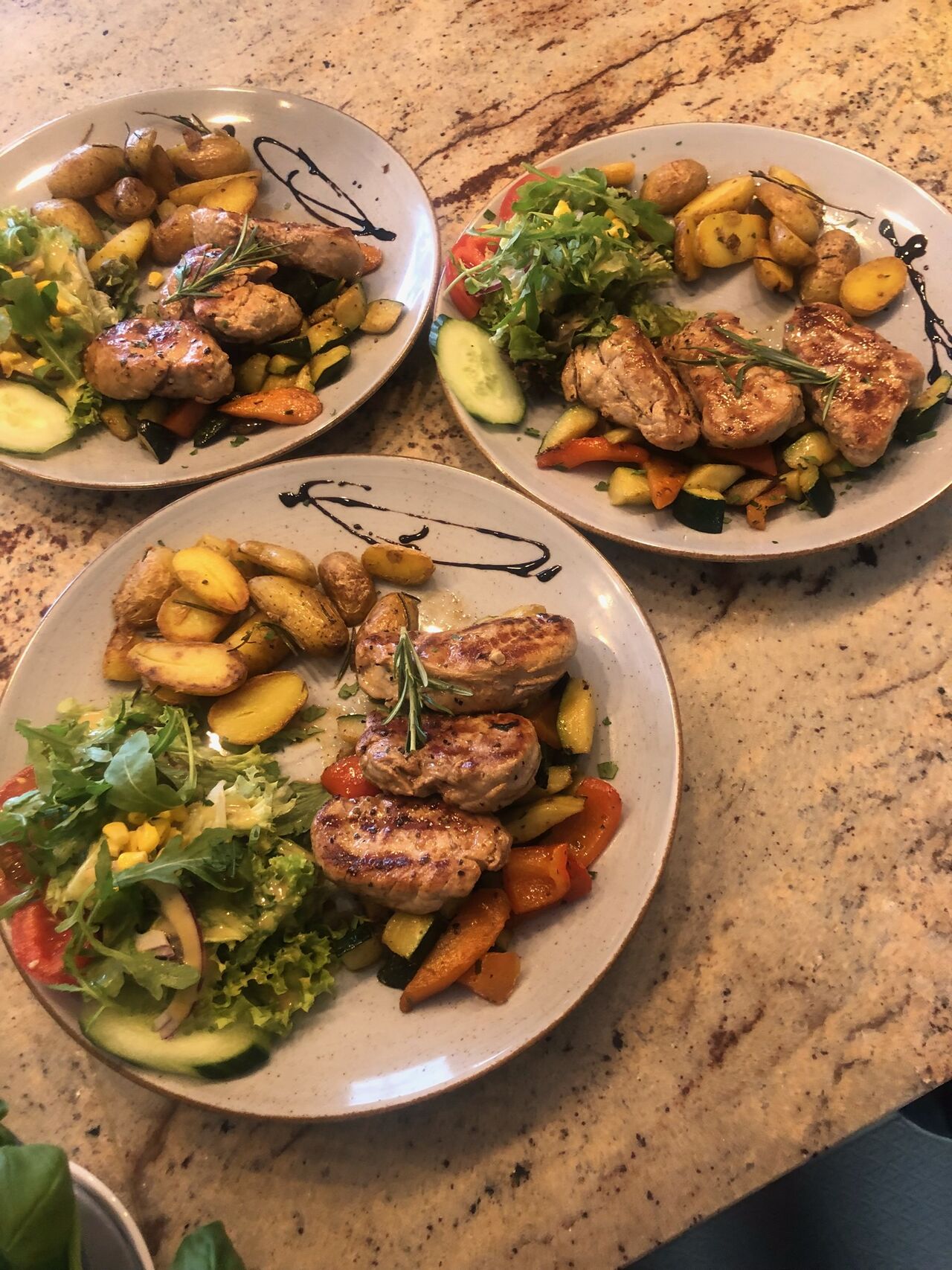 Gegrillte Schweine Filet 