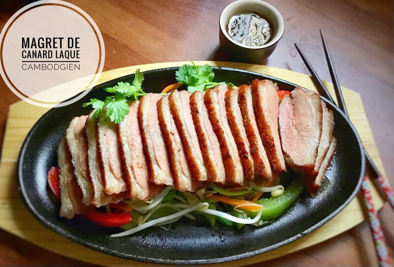 Canard laqué maison 