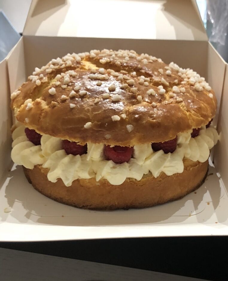 Tropezienne litchi framboise