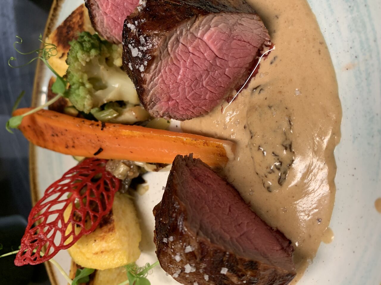 Quasi de veau aux morilles