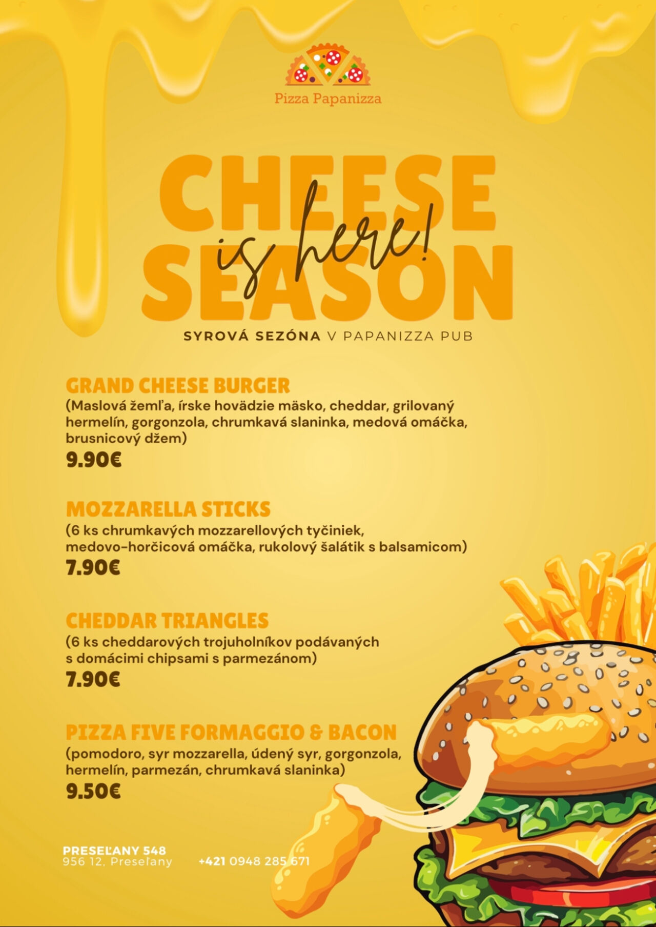 CHEESE SEASON IS Híííír