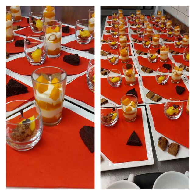 Restaurant Les Jardins du Trieux : réception de groupe