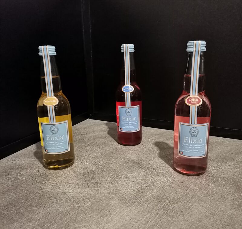 Elixia 33cl différents parfums=2.40€ 