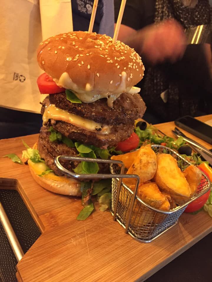 Burger du ch'ti 4 viandes