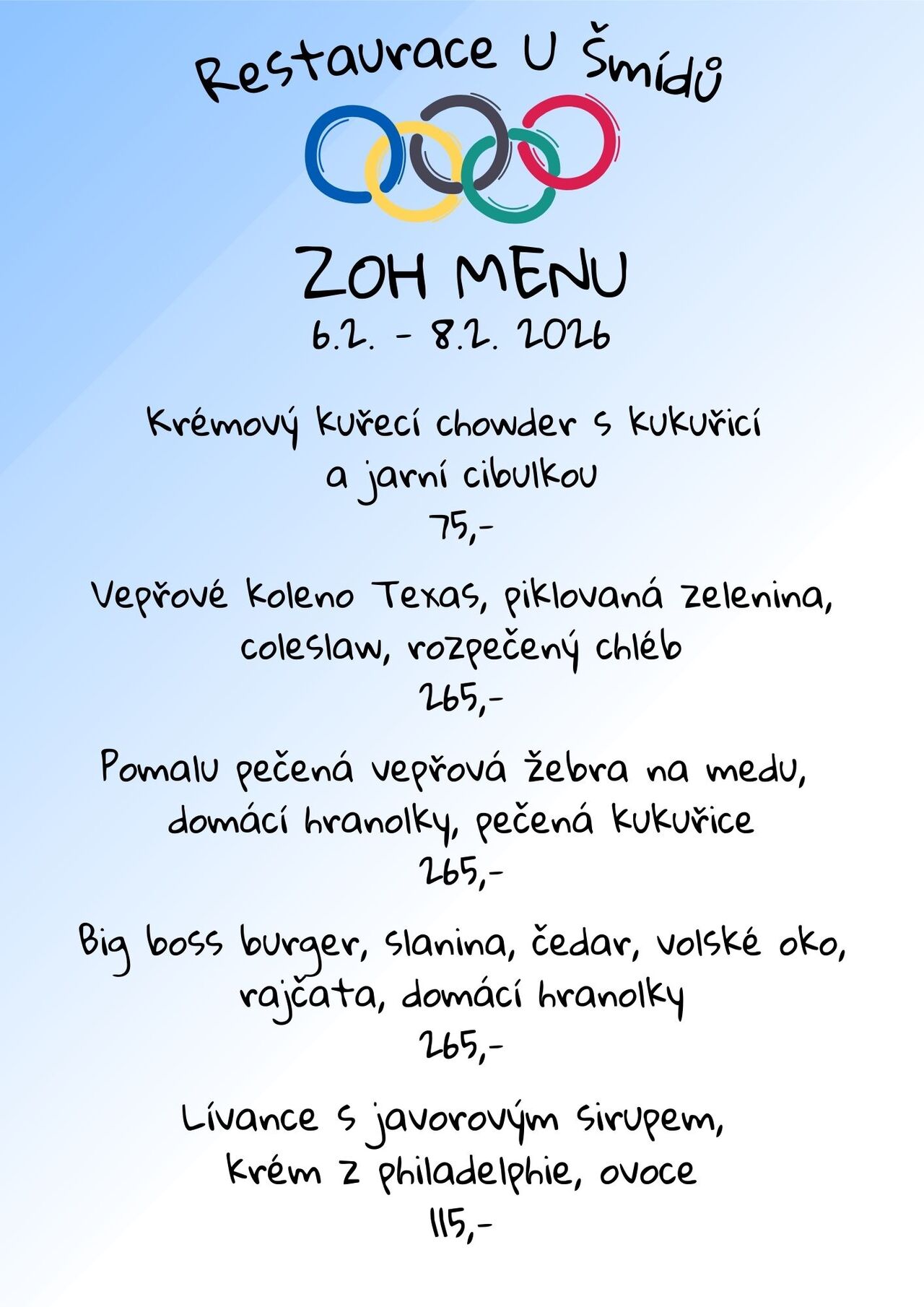 ZOH menu 6.2. - 8.2. 2026