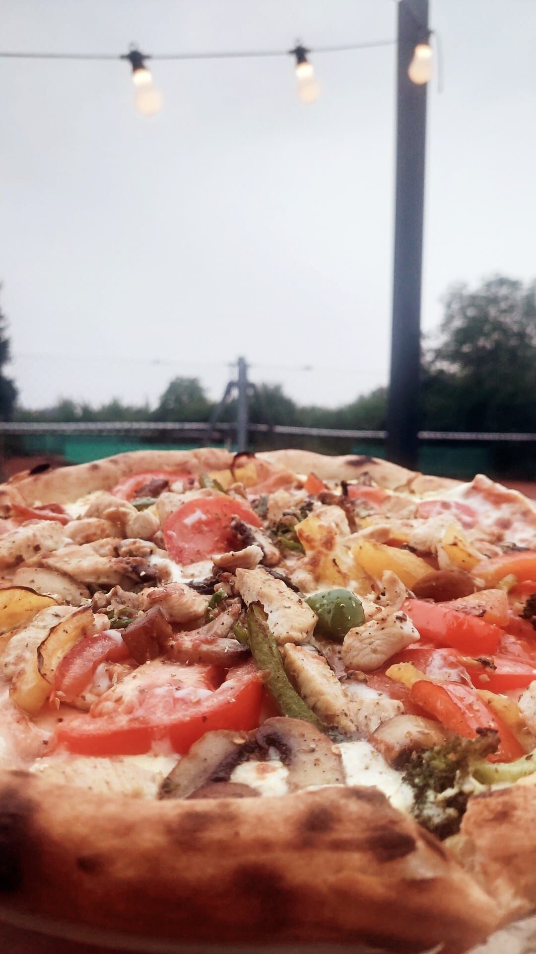 Pizza nach Wunsch der Gäste 