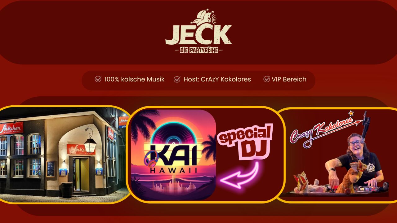 JECK die 9-te am 23.05.26