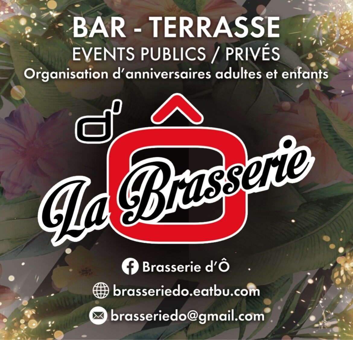 La brasserie d'Ô vous accueille parmi une 50 aine de places assises , Wifi , diffusion de match de foot