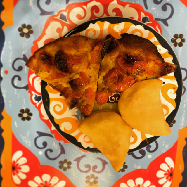 Focaccia and panzerotti