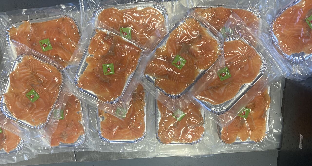 Traditionnel saumon fumee