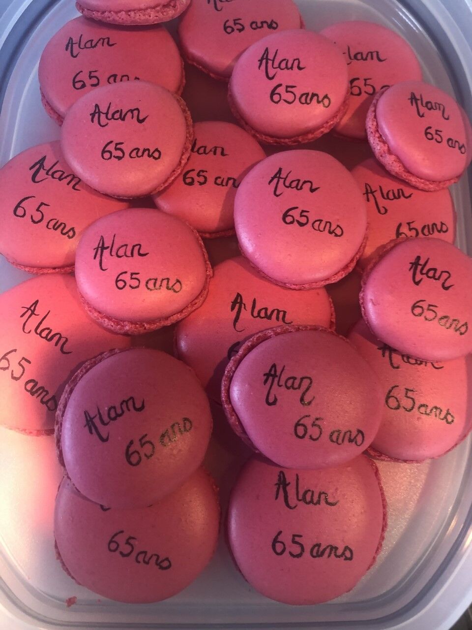 Macarons personalisés