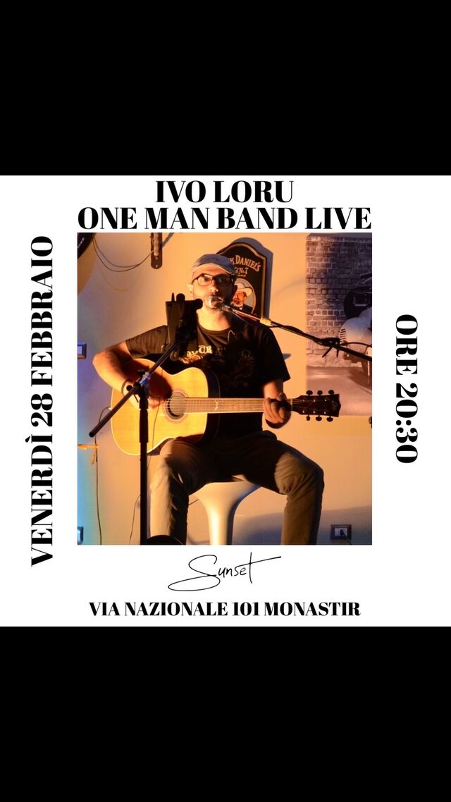 Ivo Loru one man live show
