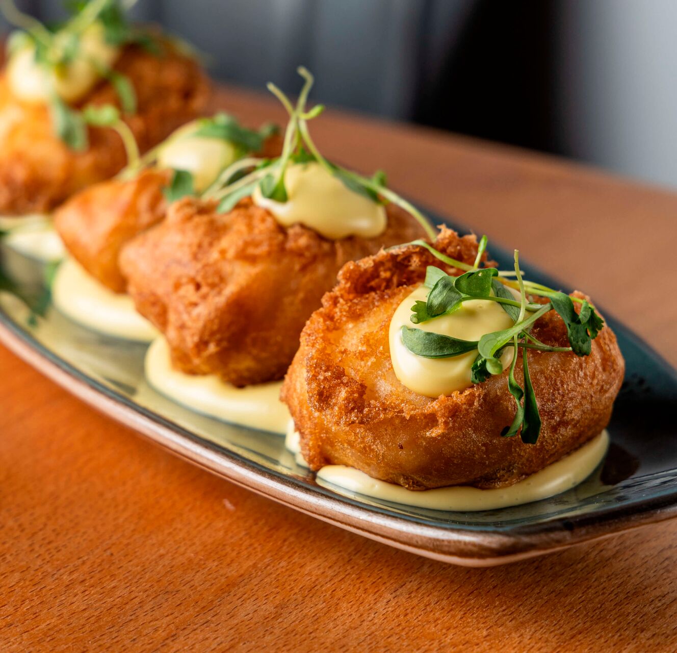 Bacalhau em Tempura