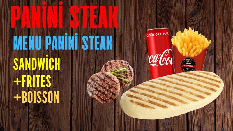 MENU PANINI STEAK