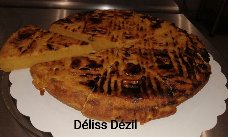 Gâteau patate douce maison