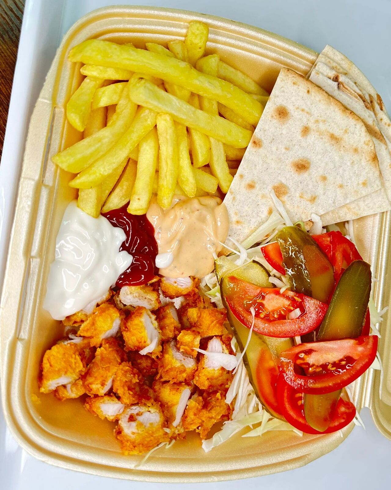 Crispy Shaorma la Farfurie