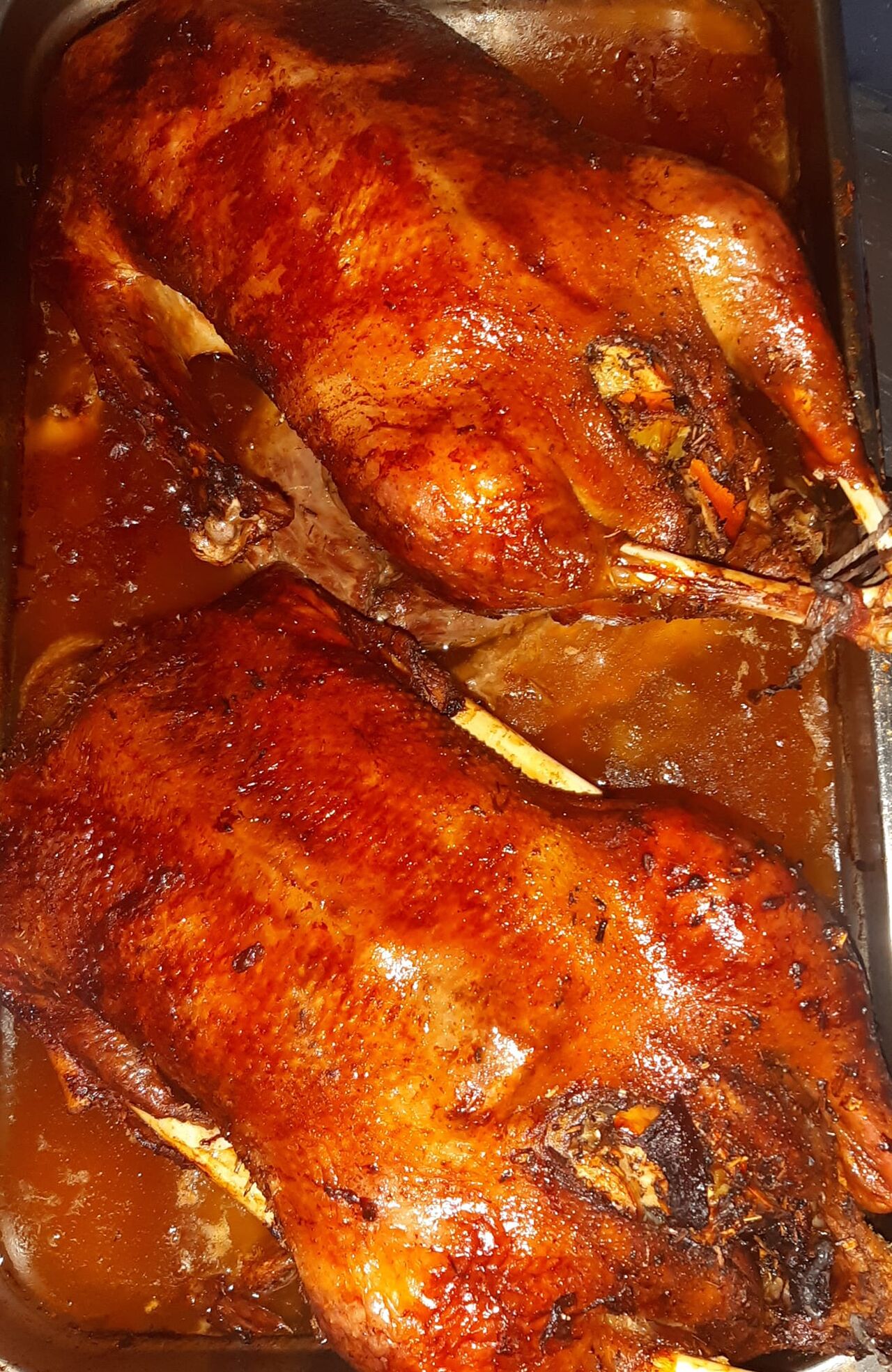 Gänsebraten von November bis Dezember