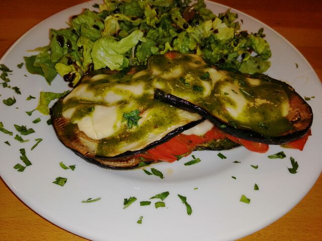 Le Panini d'aubergines : 15.50€