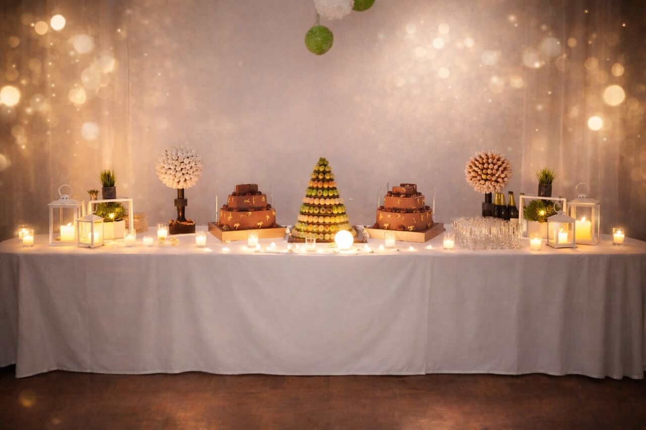 Buffet desserts de mariage 