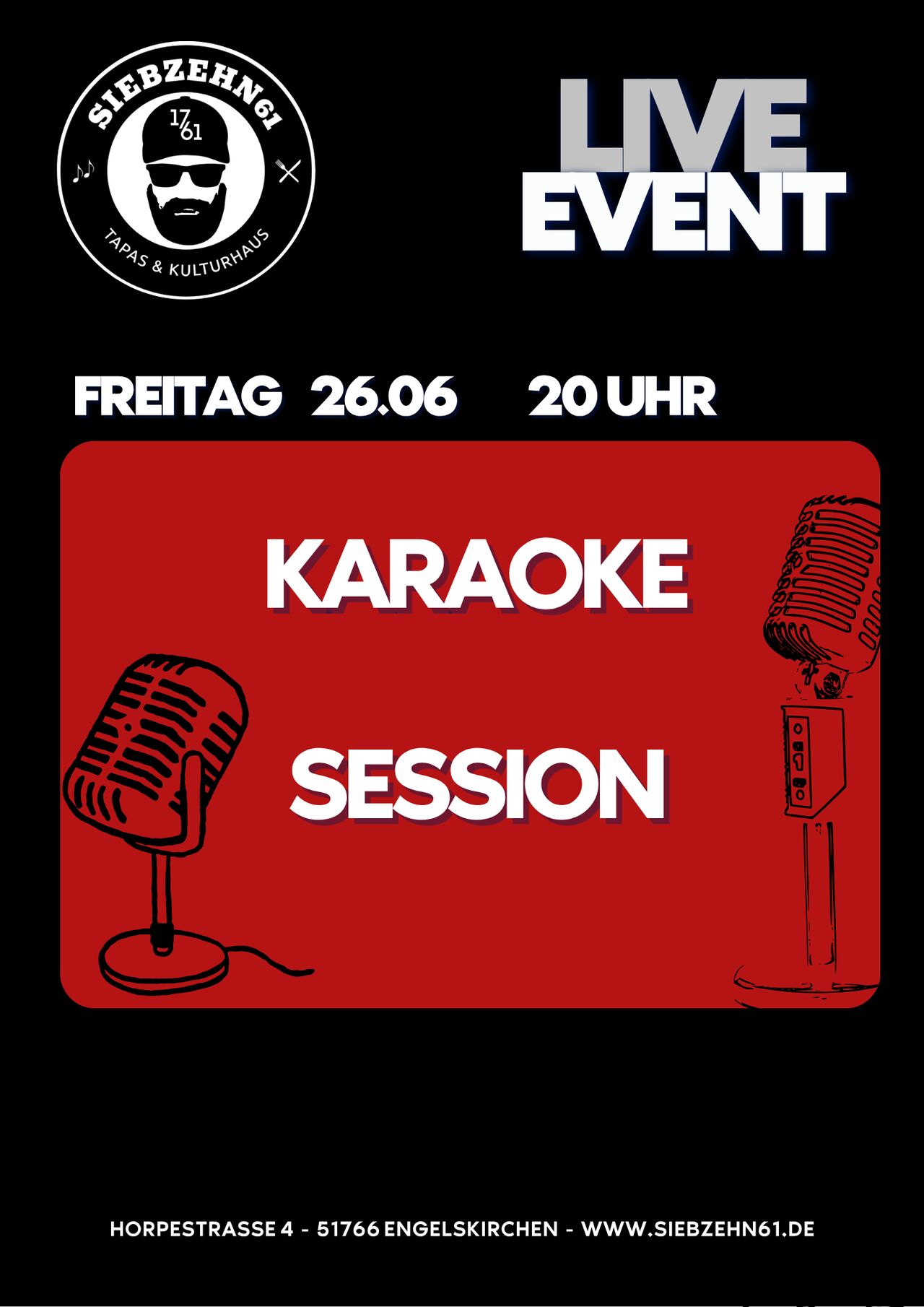 Fr. 26. Juni Karaoke