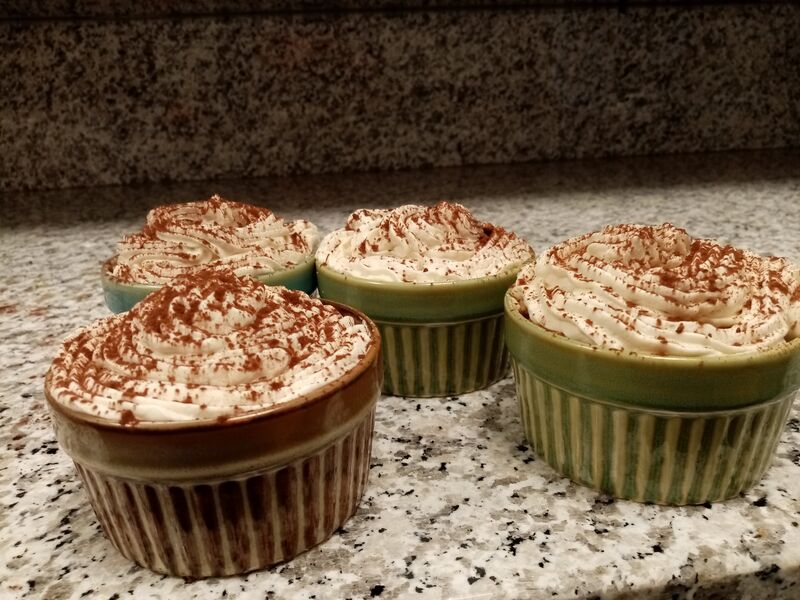 entrainement tiramisu 100 % maison.