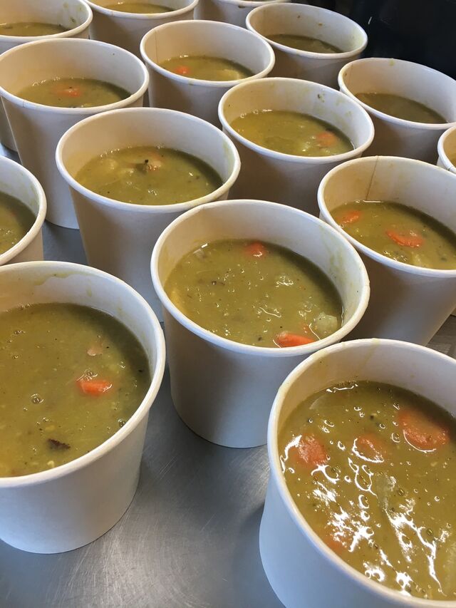 Notre fameuse soupe aux pois cassés 