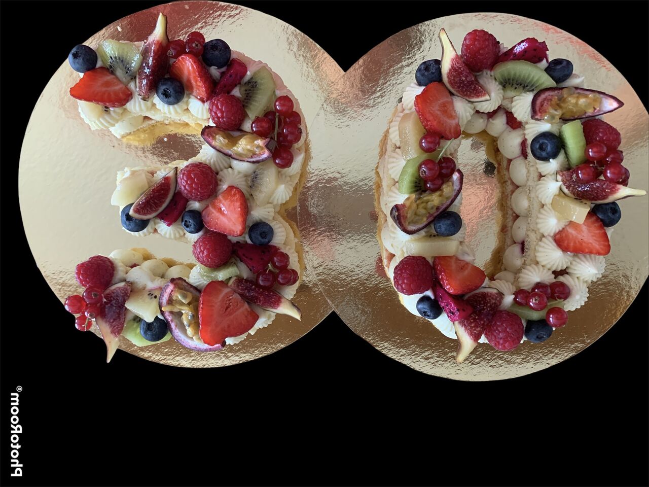 Numbers Cakes tutti frutti 