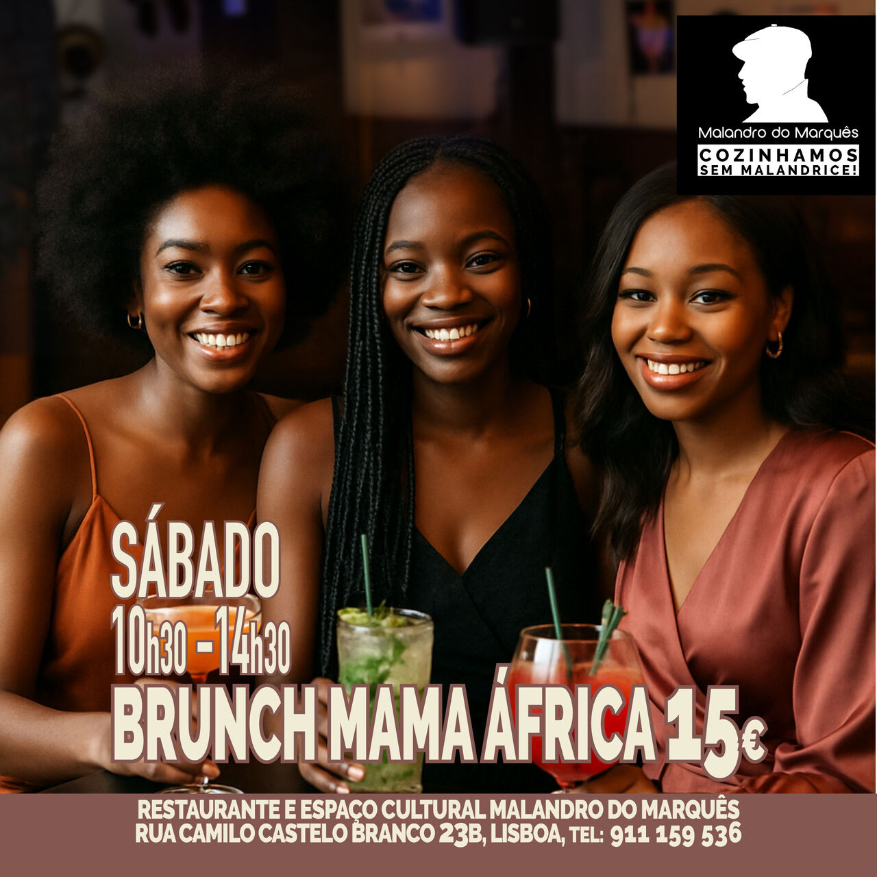 Brunch no Sábado "Mama África"