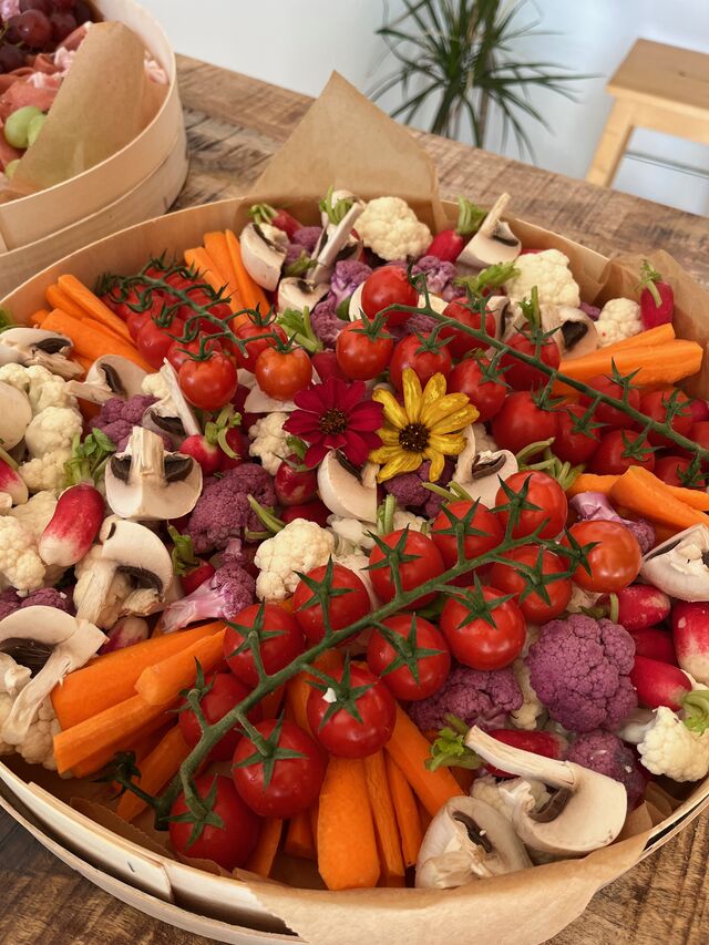 Plateau traiteur crudités