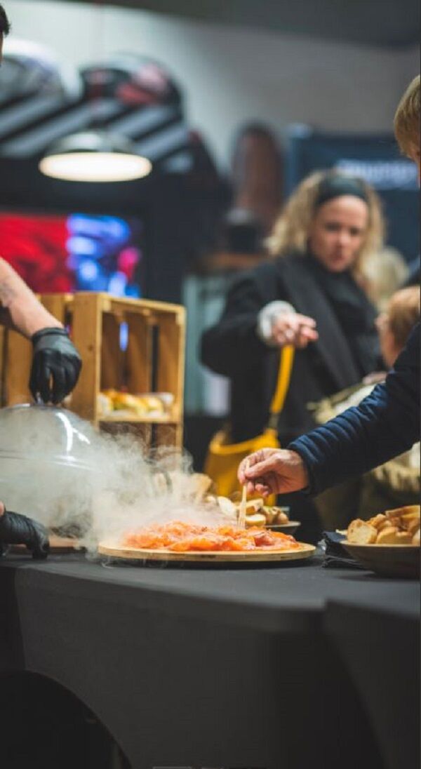 Saumon fumé à la minute 