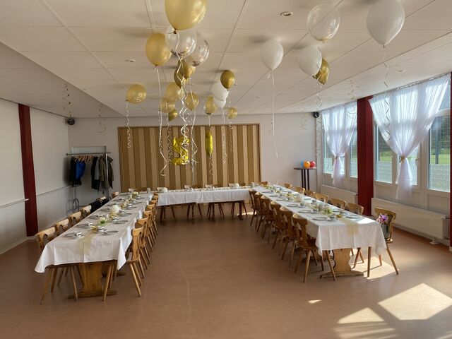 Goldene Hochzeitsfeier