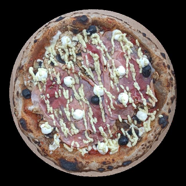 Septembre La Quattro Stagioni - Base de Regina avec mozzarella di bufala et crème artichauts maison