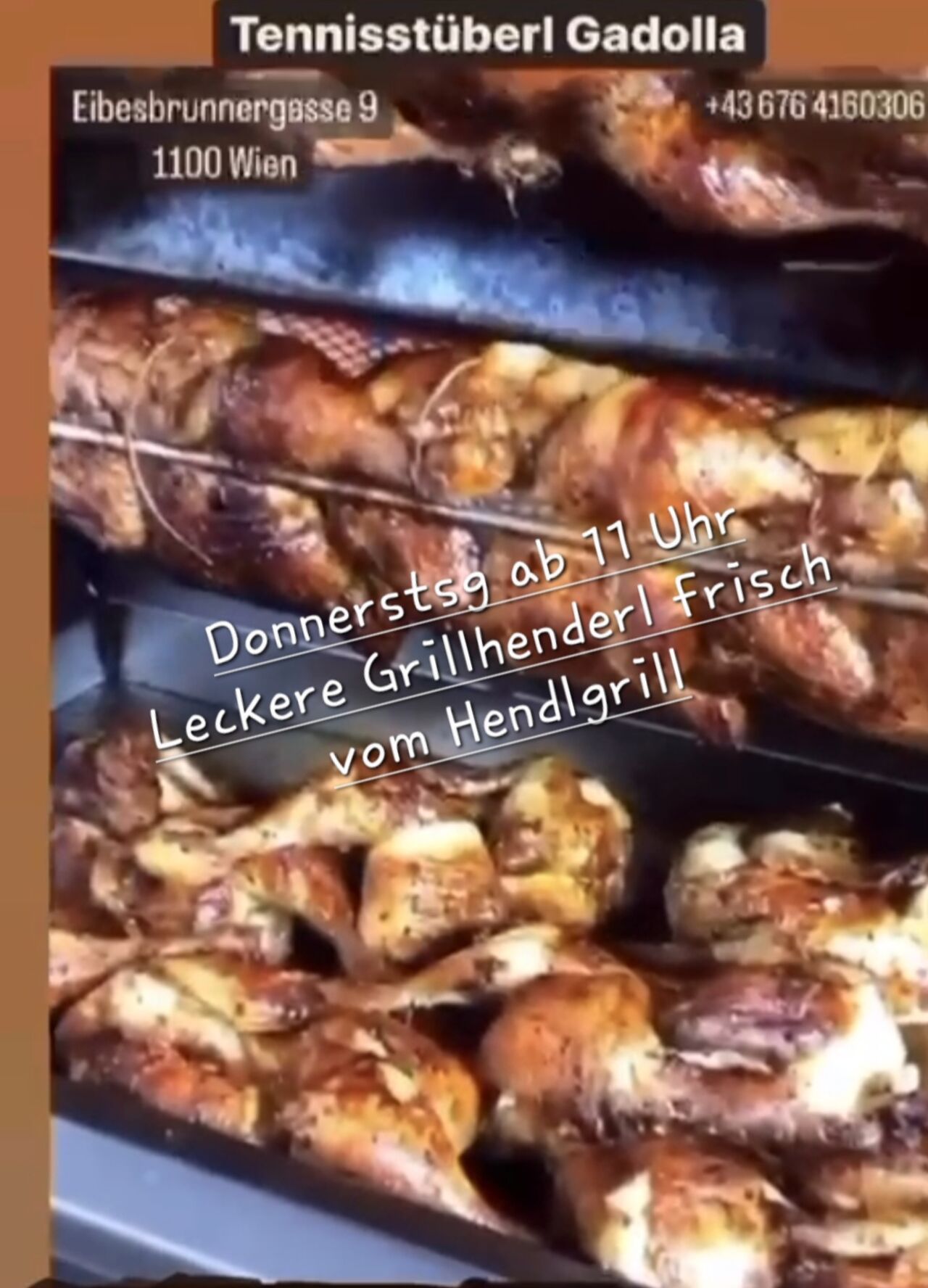 Grillhenderl Donnerstag 22.1.2026