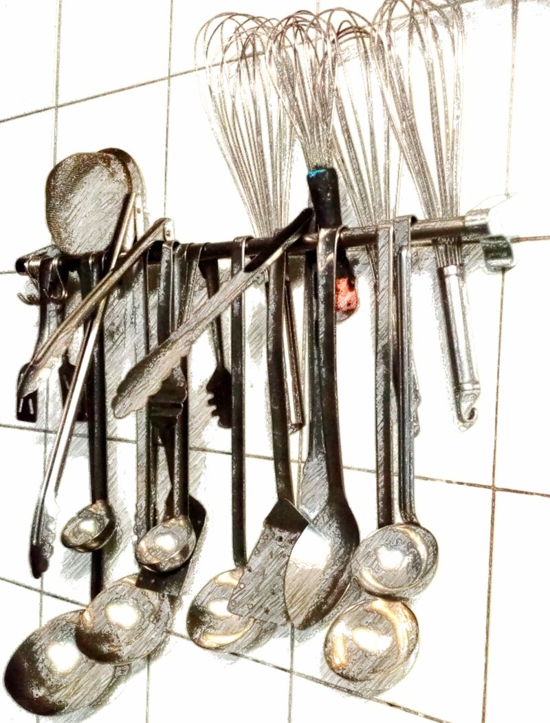 Ne louche pas sur les plats !!