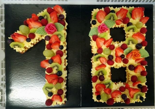 Numbers cake