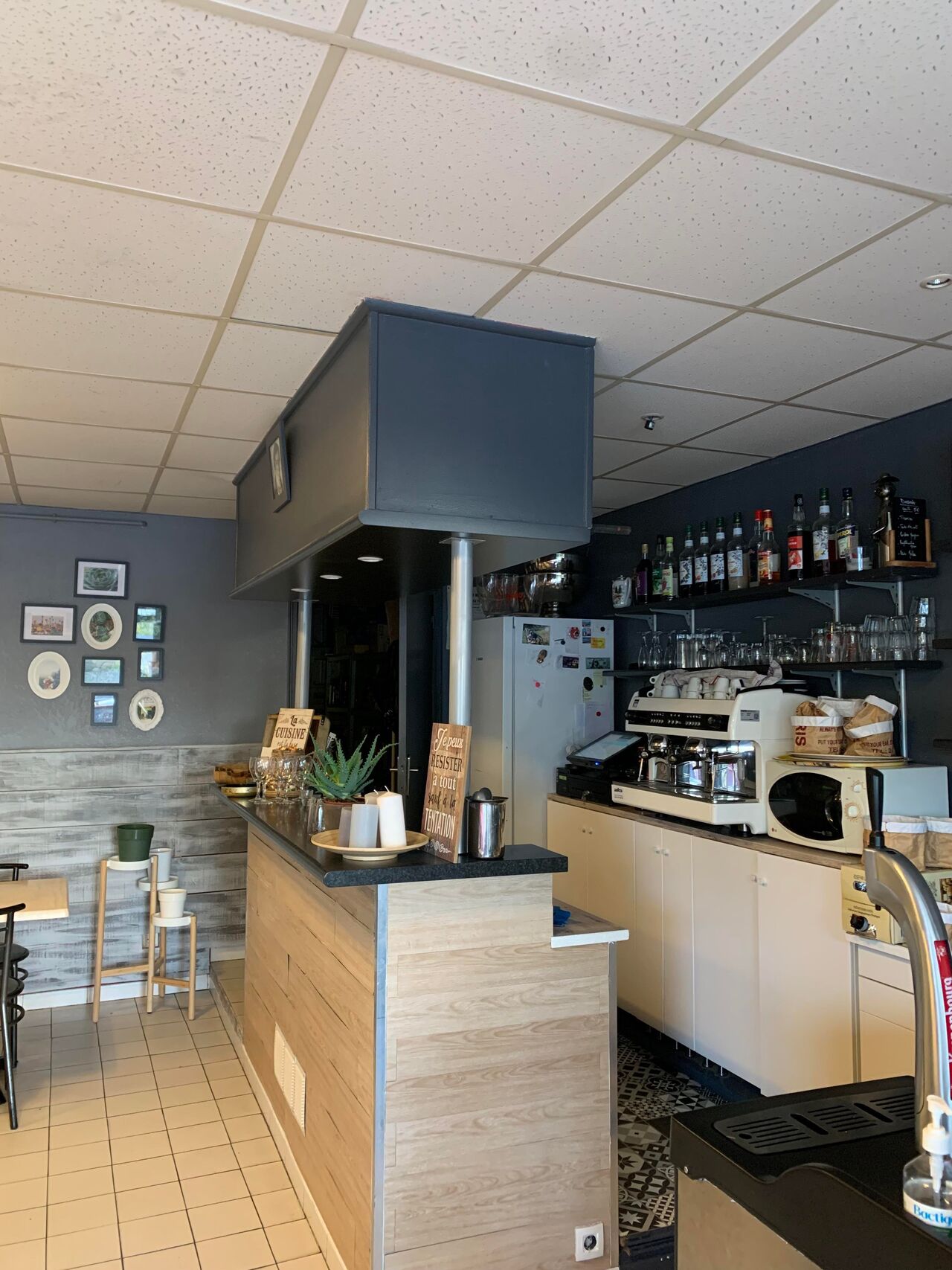 Le bar du restaurant